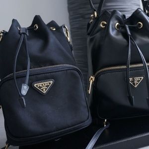 [SOLD] PRADA Nylon Bucket Bag